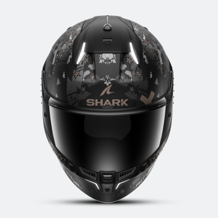 Мотошлем Shark Skwal I3 Hellcat Mat Black/Chrome/Anthracite
