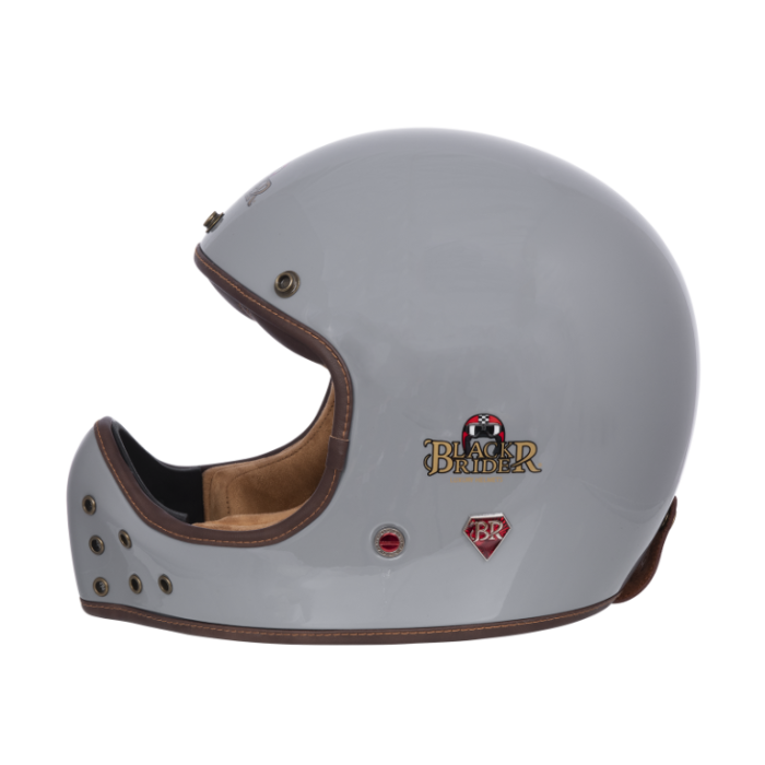 Мотошлем Beon Black Rider Grey