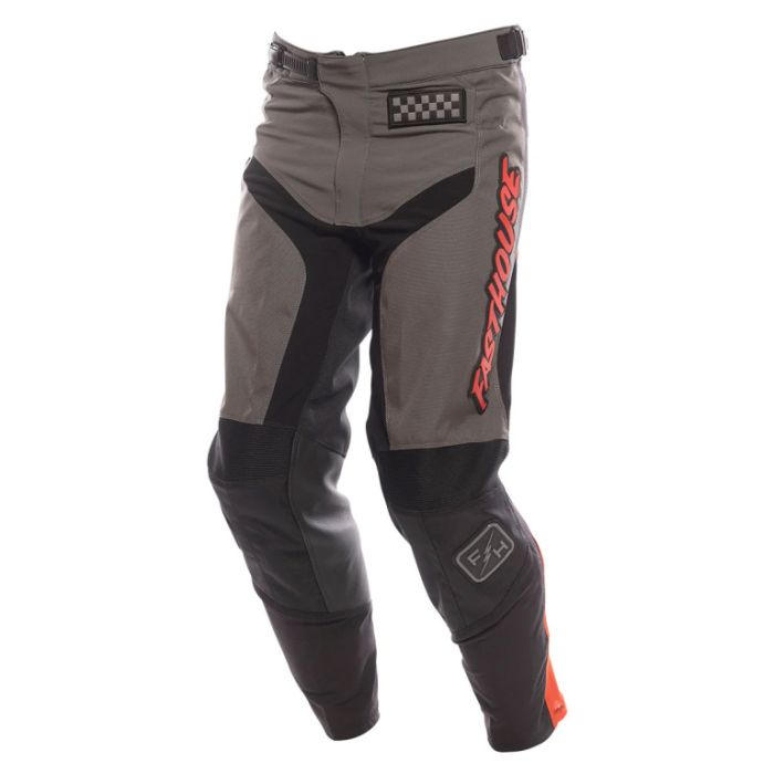 Брюки кроссовые Fasthouse Grindhouse Pant Gray/Red