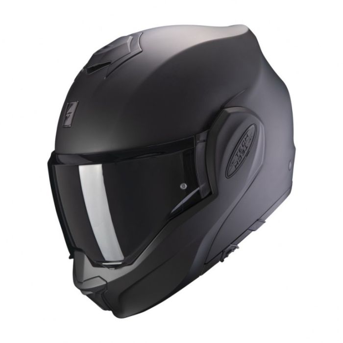 Мотошлем SCORPION EXO EXO-TECH EVO SOLID Черный Матовый