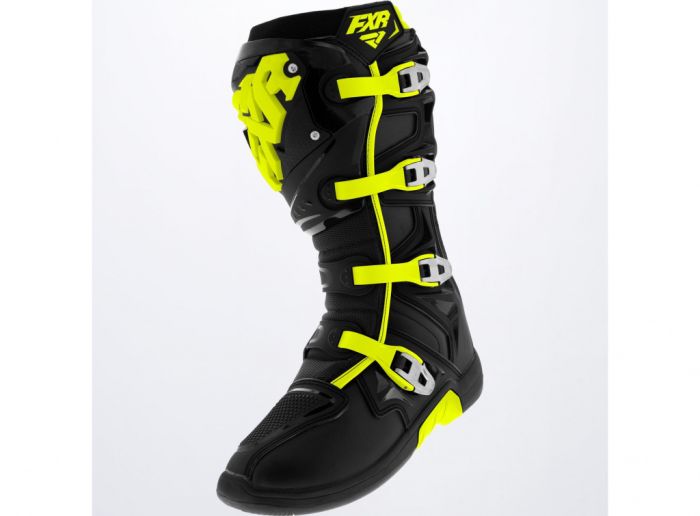 Ботинки FXR Factory Ride 22 Black/Hi Vis