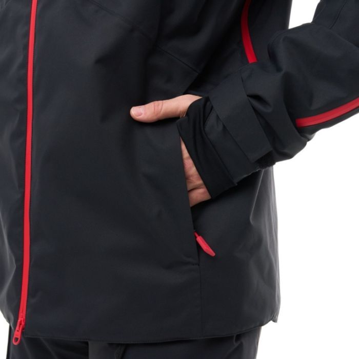 Куртка горнолыжная утепленная Dragonfly Gravity Man Black - Red