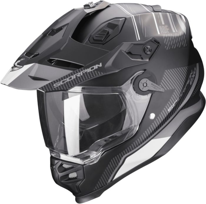 Мотошлем Scorpion Exo ADF-9000 Air Desert Матовый/Серебристый