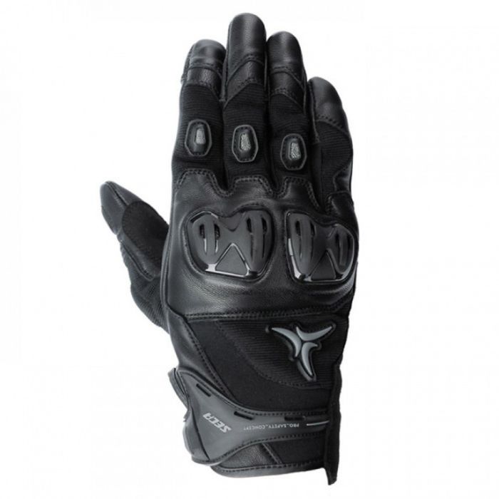 Перчатки кожаные Seca Control ll black