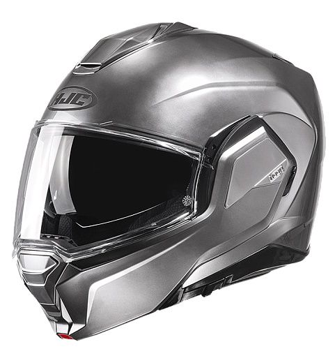 Шлем модуляр HJC i100 HYPE SILVER