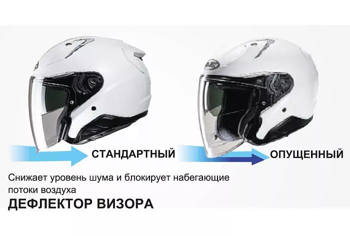 Мотошлем открытый HJC RPHA31 Black Matt