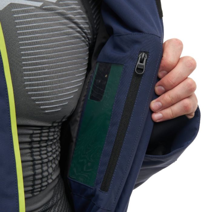 Комбинезон Dragonfly EXTREME 2.0 Man Dark Blue - Lime 2024 Утепленный (100)