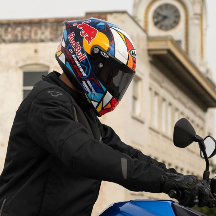 Мотошлем интеграл HJC RPHA1 RED BULL MISANO GP MC21