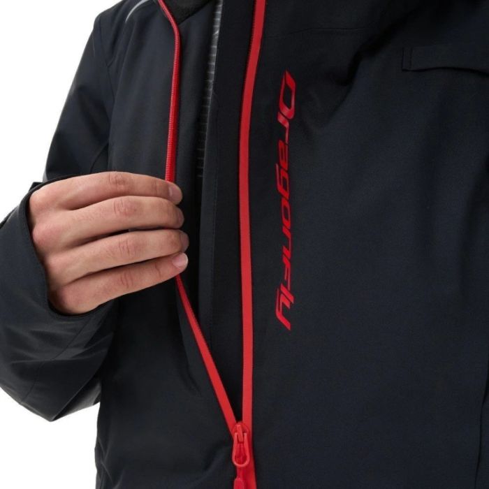 Комбинезон Dragonfly Gravity 2.0 Man Black - Red 2025