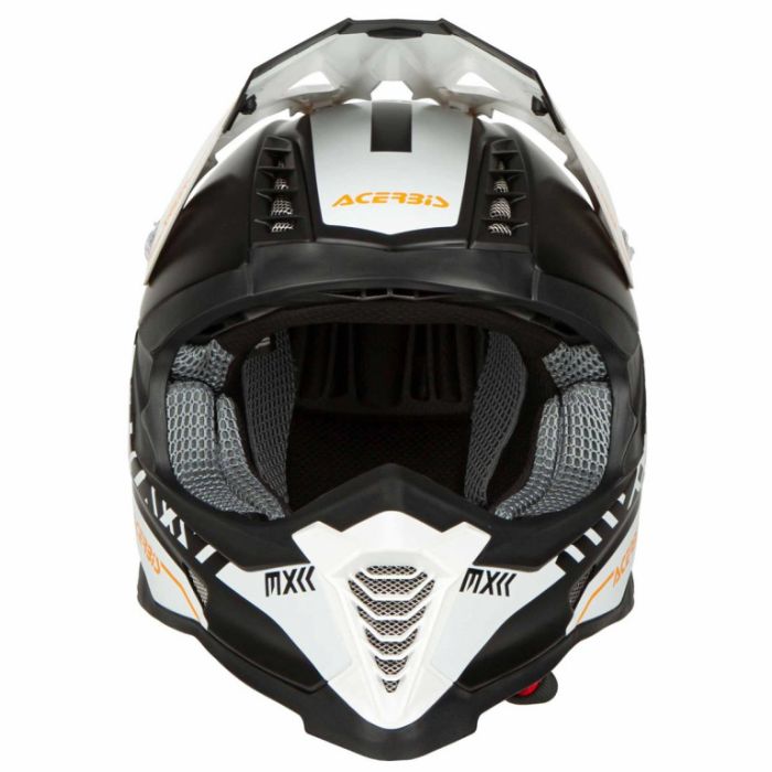 Мотошлем кроссовый Acerbis X-RACER VTR White/Black