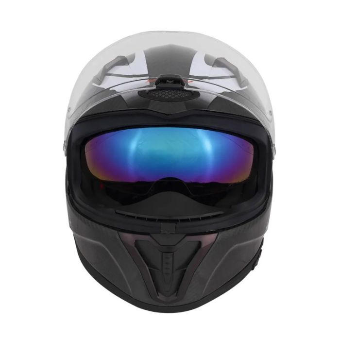 Мотошлем Beon B-500 Carbon Carbon/Black/White