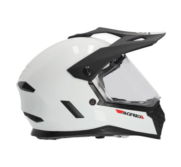 Мотошлем детский кроссовый Acerbis Rider Junior White