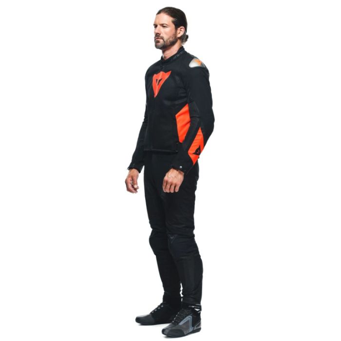 Куртка текстильная Dainese Energyca Air Black/Fluo-Red