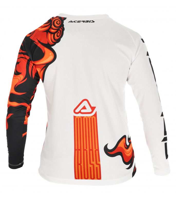 Джерси детское Acerbis MX J-Kid NEW Orange/White