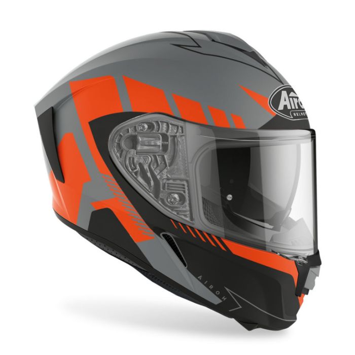 Шлем интеграл Airoh Spark Rise Orange Matt