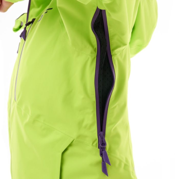 Куртка горнолыжная утепленная Dragonfly Gravity Woman Lime