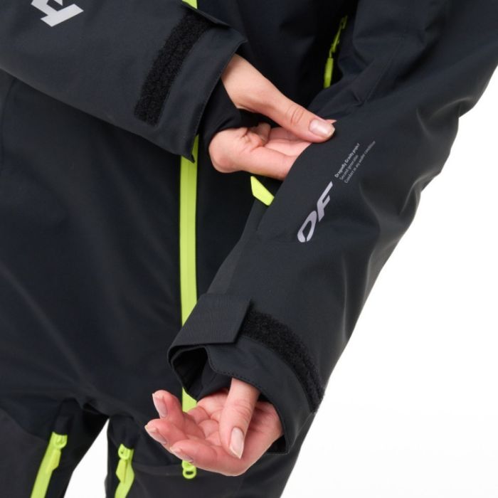 Комбинезон Dragonfly Gravity 2.0 Woman Black - Lime