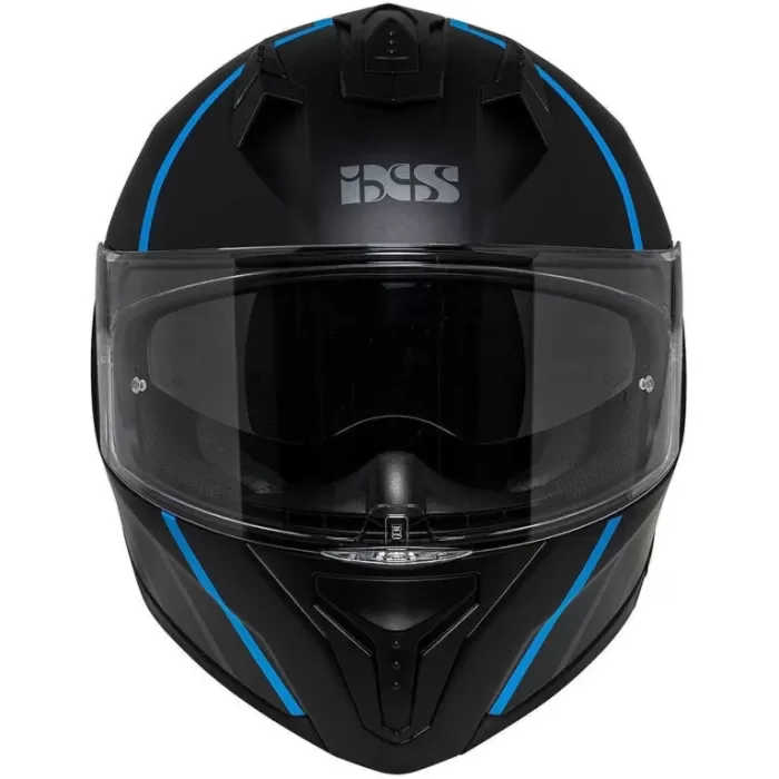 Мотошлем IXS iXS217 2.0 черный/синий