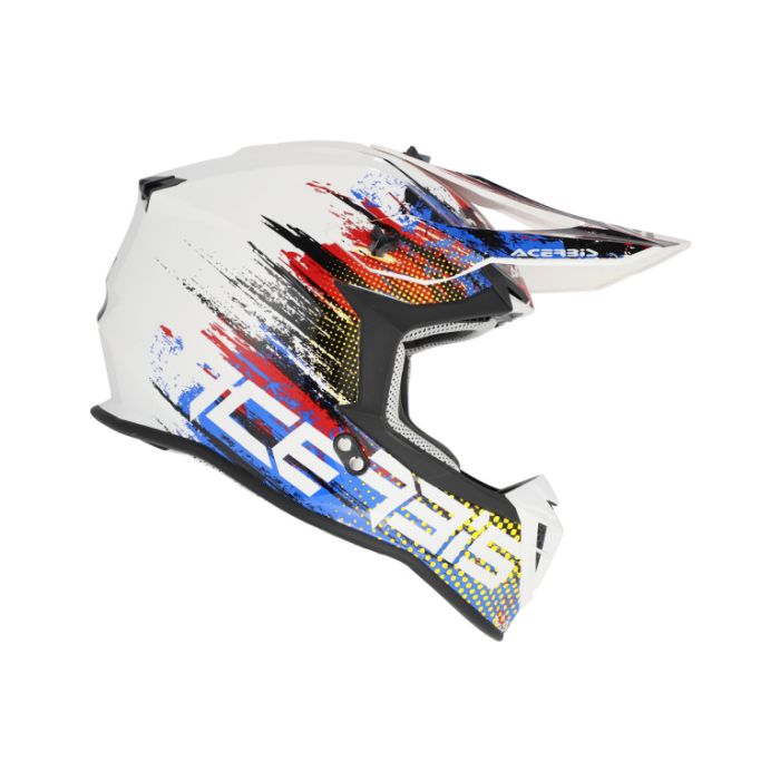 Мотошлем Acerbis Linear 22-06 White/Blue/Red