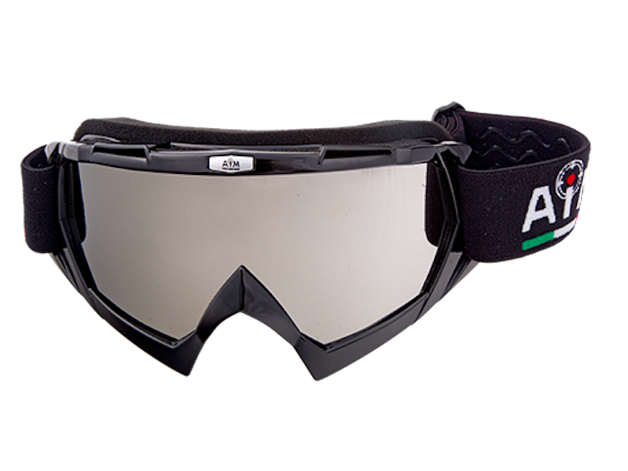 Очки кроссовые AiM 634-100 Black Glossy