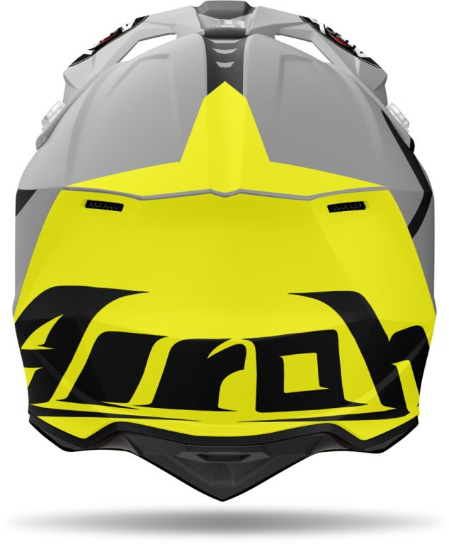 Мотошлем Airoh Wraaap Reloaded Yellow Matt
