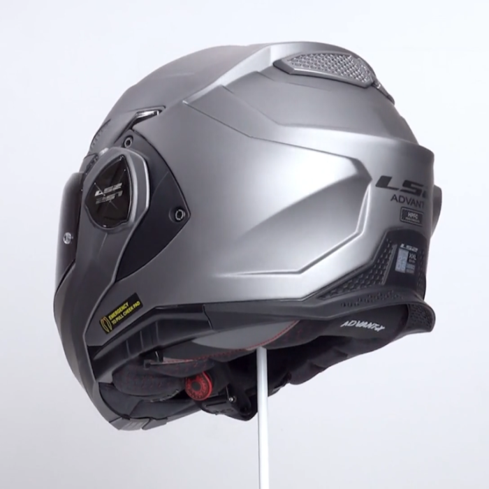 Мотошлем LS2 FF901 ADVANT X SOLID серый матовый