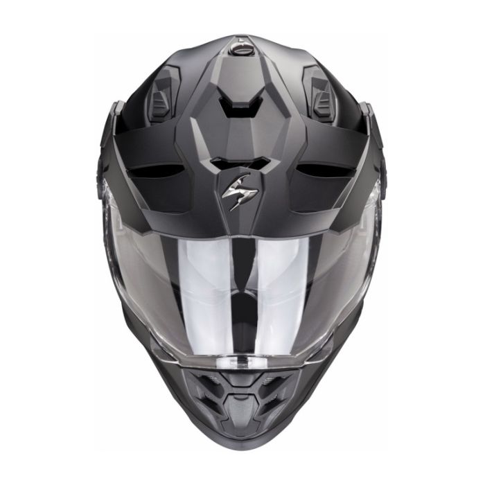 Мотошлем Scorpion Exo ADF-9000 Air Solid Черный Матовый/Перламутровый