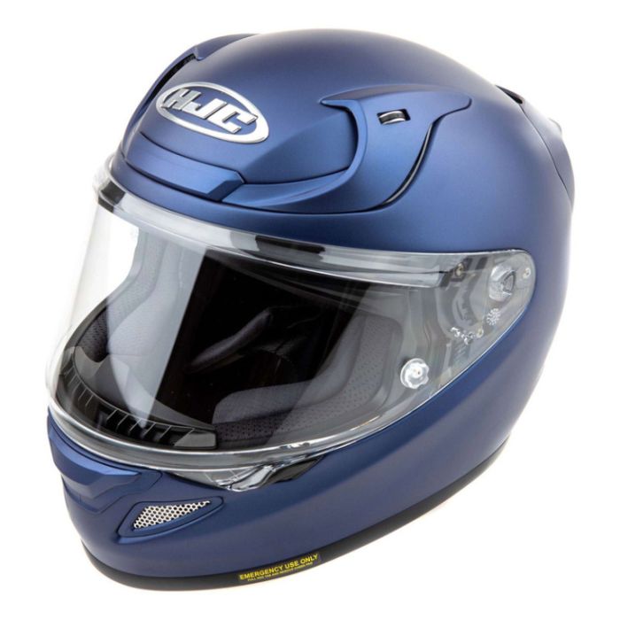 Шлем интеграл HJC RPHA12 SEMI FLAT METALLIC BLUE