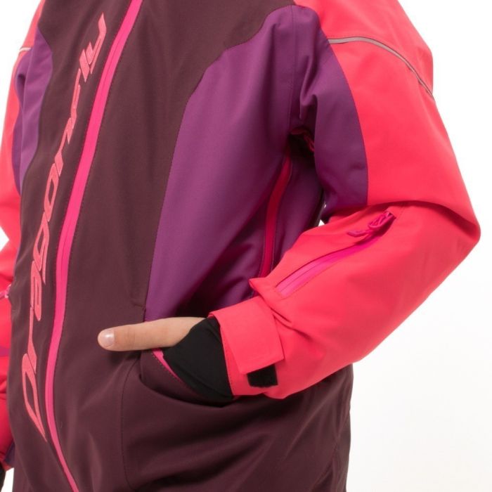 Зимний детскийи комбинезон Dragonfly Junior Gravity 2023 Purple - Brown