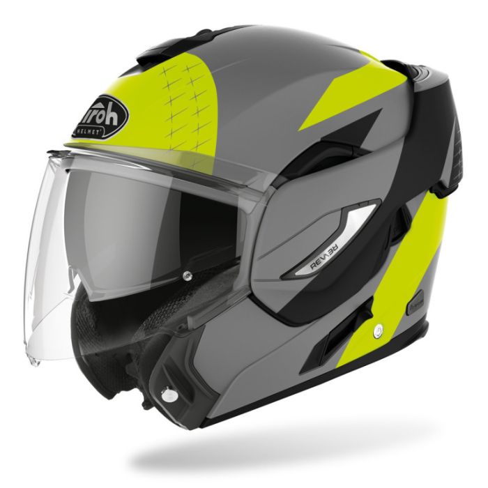 Шлем модуляр Airoh Rev 19 Leaden Yellow Matt