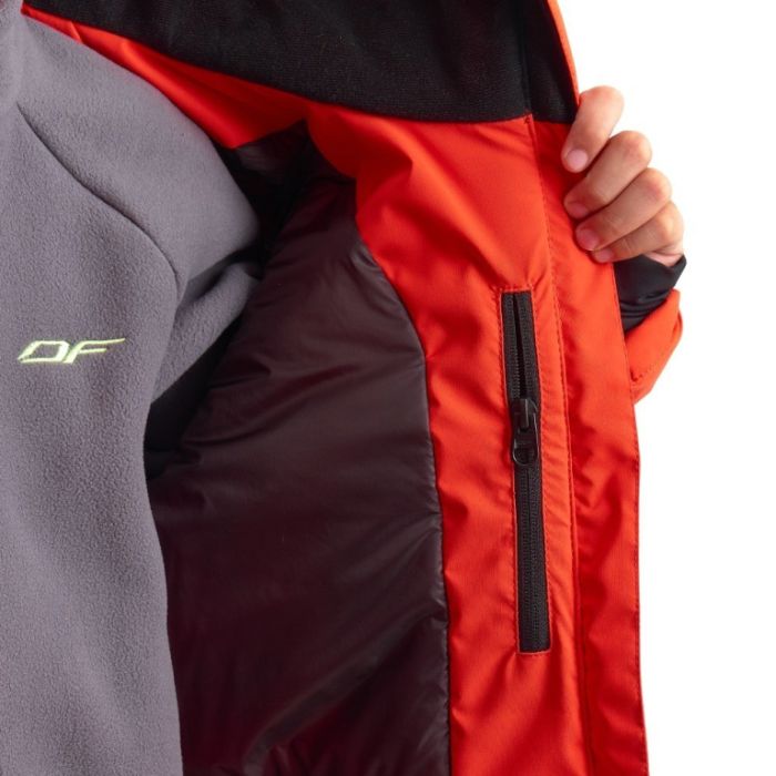Куртка утепленная Dragonfly GRAVITY for Teen Red - Yellow 2024