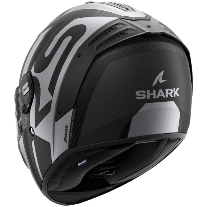 Шлем SHARK SPARTAN RS CARBON SHAWN MAT Black/Silver
