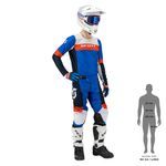 Джерси Scott 450 Angled Light blue/red