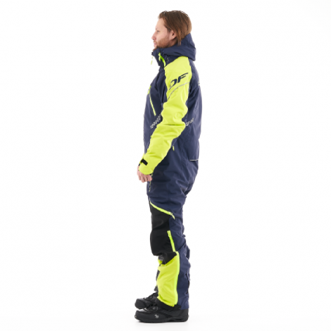Снегоходный комбинезон Dragonfly Extreme 2.0 MAN Blue-Yellow Fluo Snowbike