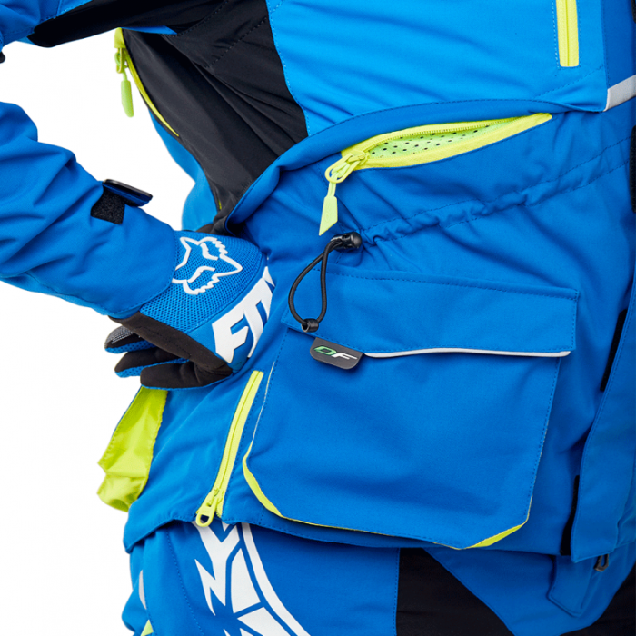Куртка Эндуро Dragonfly Freeride Blue-Yellow