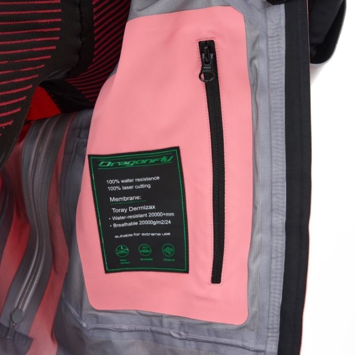 Куртка Dragonfly Freeride Pro Woman Flamingo Pink - Grey