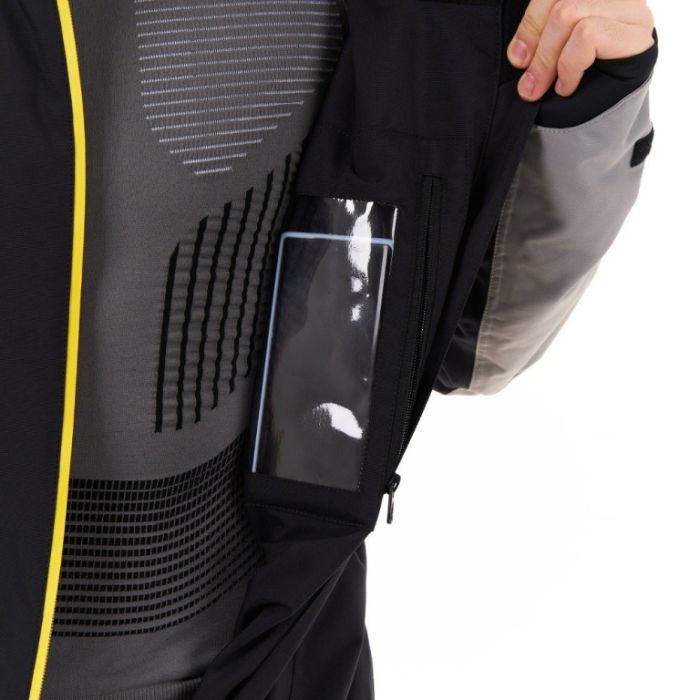 Комбинезон Dragonfly Extreme 2.0 MAN Утепленный Black - Yellow - Grey 2024