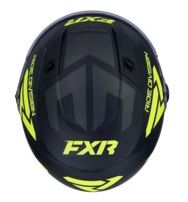 Шлем FXR NITRO YOUTH CORE HELMET 22 Black/Hi-Vis