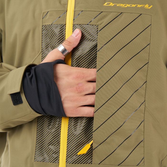 Куртка сноубордическая Dragonfly Balance Olive