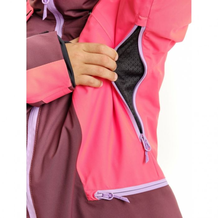 Куртка утепленная детская Dragonfly Gravity Teenager 2023 Purple - Brown