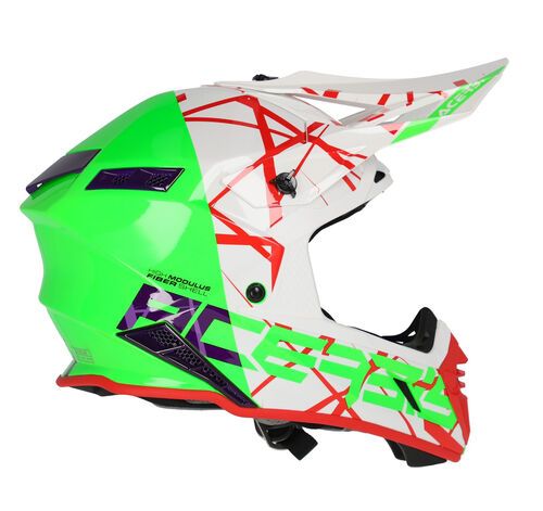 Мотошлем кроссовый Acerbis X-Track 22-06 Green/White