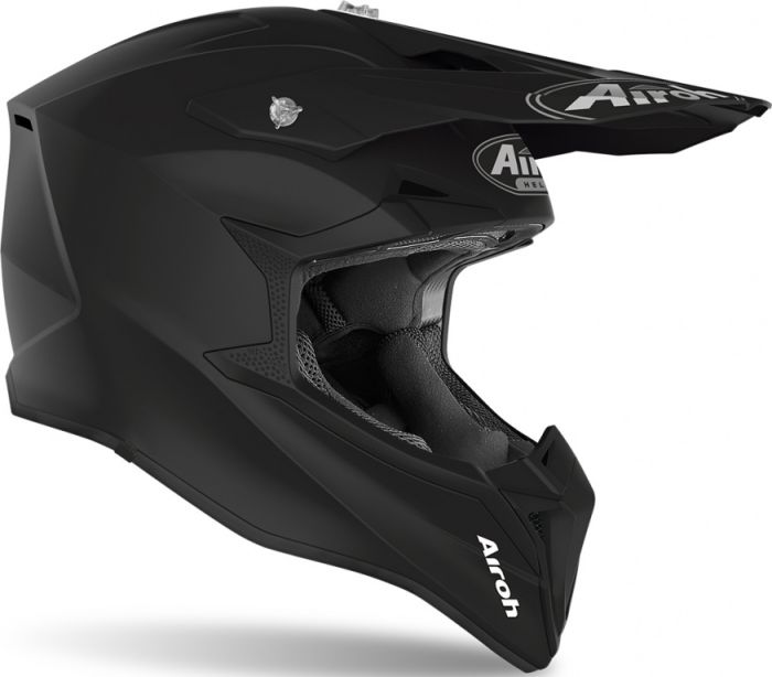 Кроссовый шлем Airoh Wraap Color Black Matt