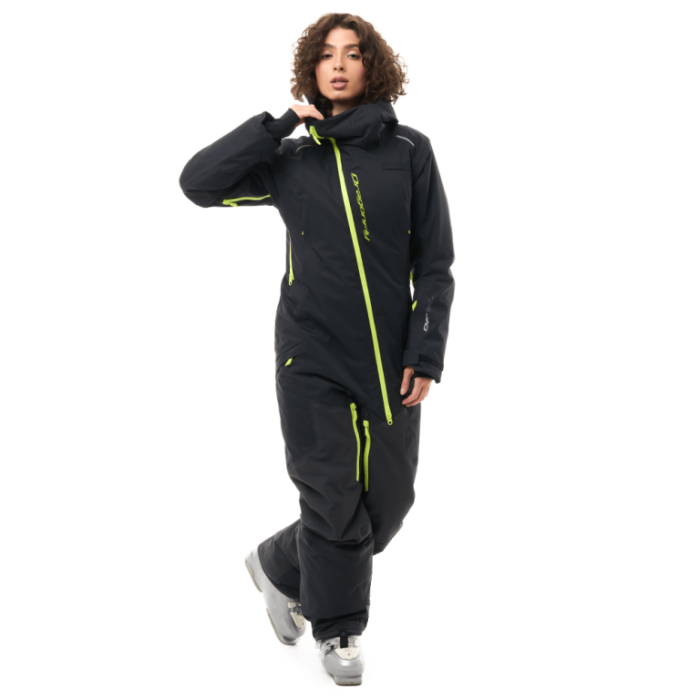 Комбинезон Dragonfly Gravity 2.0 Woman Black - Lime