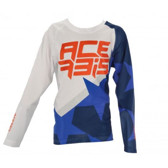Джерси детское Acerbis MX J-WINDY ONE KID VENTED Blue/White