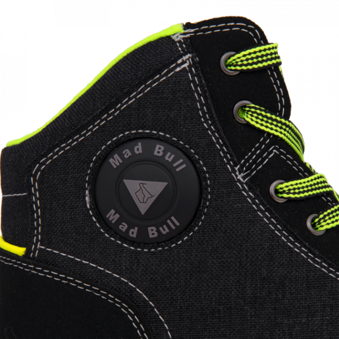 Мотокеды MadBull Sneakers Black/Neon Green