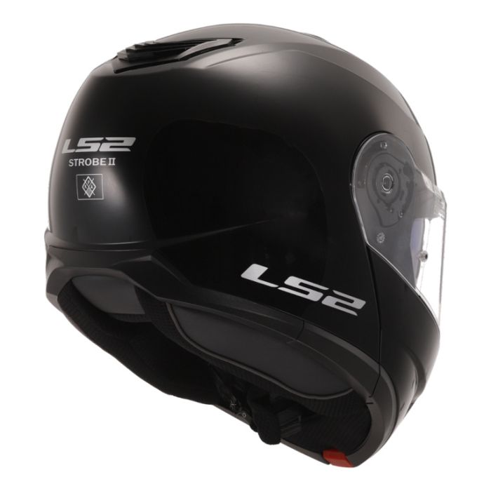 Шлем модуляр LS2 FF908 STROBE II Solid Gloss Black