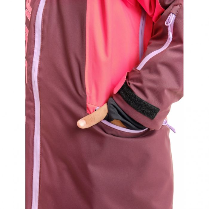 Куртка утепленная детская Dragonfly Gravity Teenager 2023 Purple - Brown