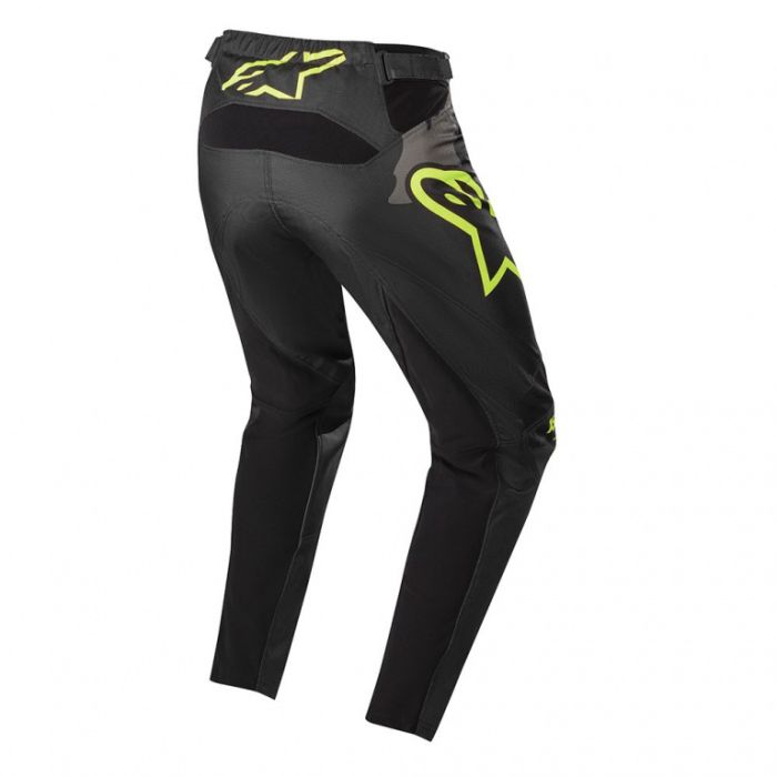 Детский комплектдля мотокросса Replica Alpinestars черный/камо/желтый