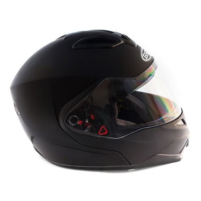 Шлем модуляр с солнцезащитными очками GSB G-339 Black Matt BT