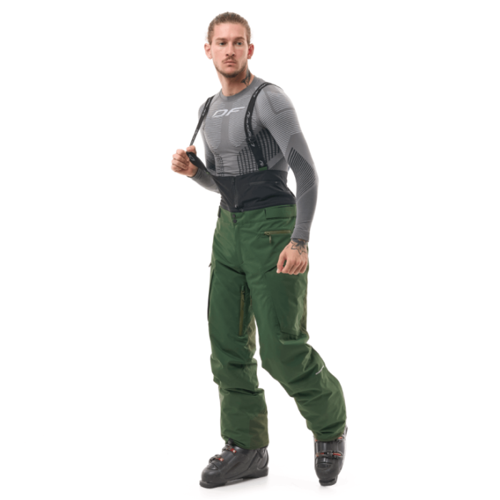 Штаны горнолыжные утепленные Dragonfly GRAVITY Man Khaki
